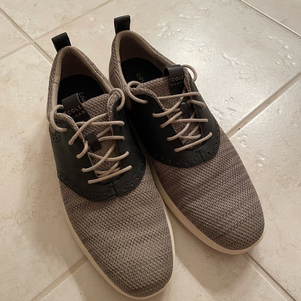 Cole Haan Men's Grand.OS- Black and Tan